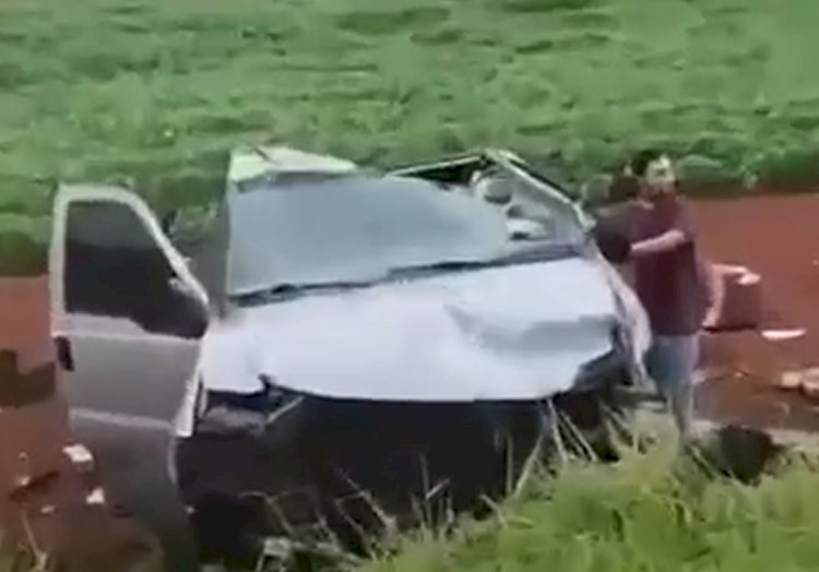 Colisão frontal na BR-369 deixa um morto e vários feridos em Ubiratã