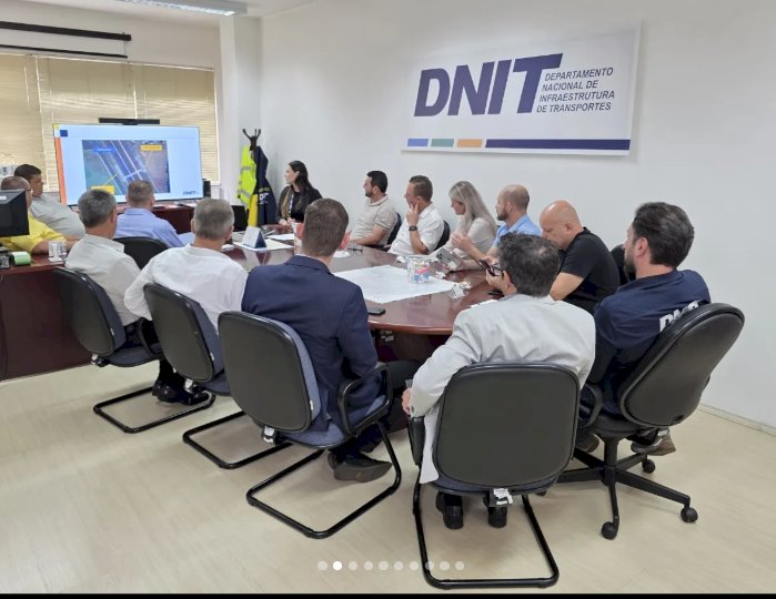 Comitiva rondonense avança nas tratativas para construção da nova passarela na BR-163