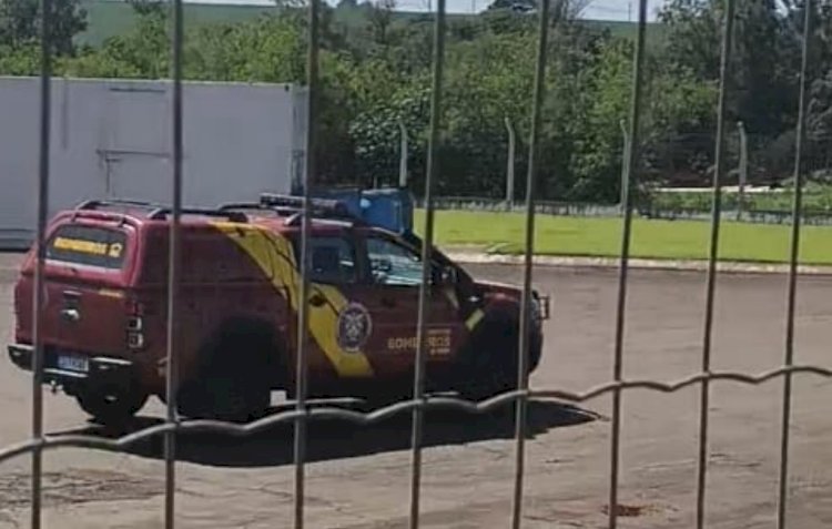 Funcionário fica ferido após micro explosão de caldeira em um frigorifico  às margens da PR-491, em Nova Santa Rosa