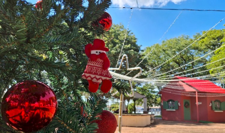 Decoração do “Natal Luz e Encanto” transforma Marechal Cândido Rondon para as festividades de fim de ano