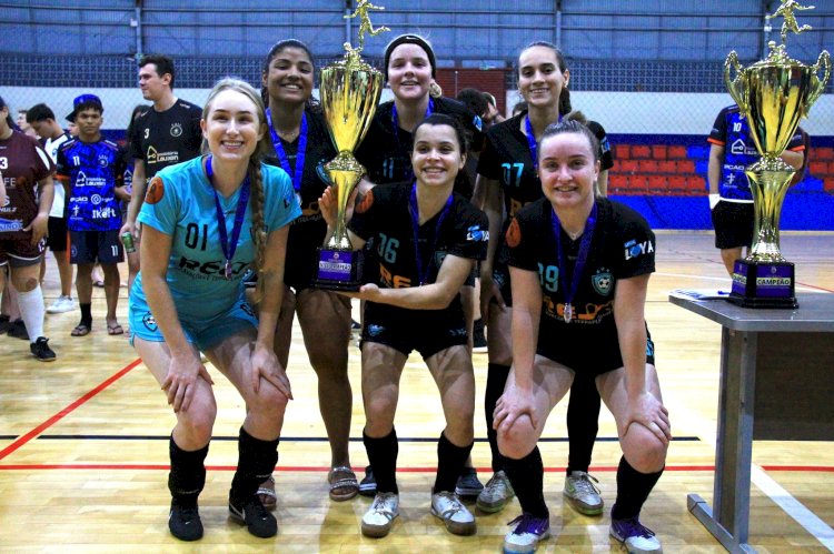 Definidas as equipes campeãs do Campeonato Municipal de Futsal