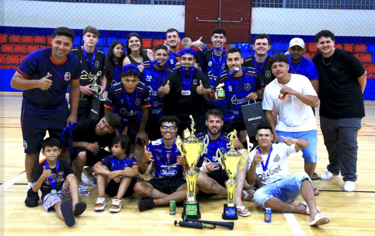 Definidas as equipes campeãs do Campeonato Municipal de Futsal