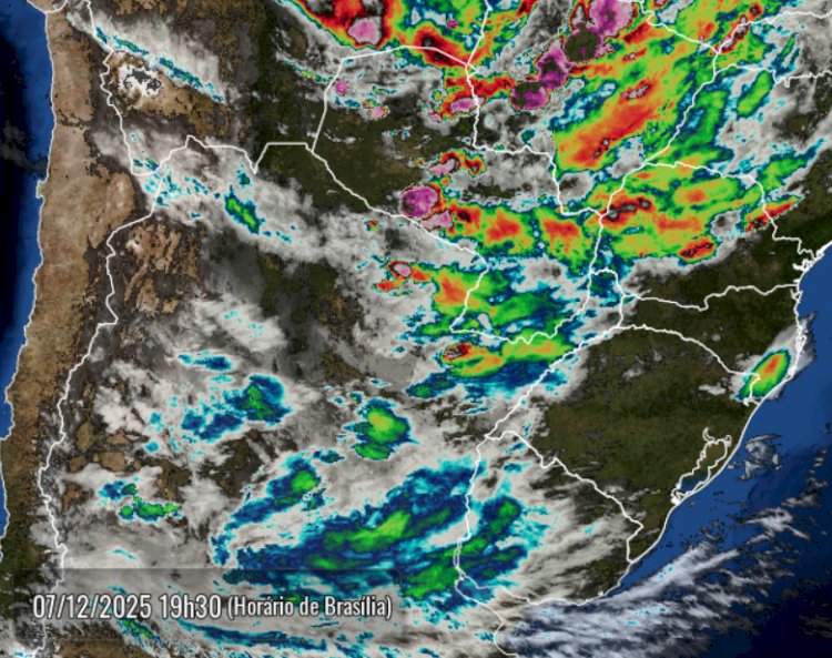 ATUALIZADO:  Já choveu conforme estava previsto e deve chover mais durante a noite na Microrregião de  Marechal  Rondon