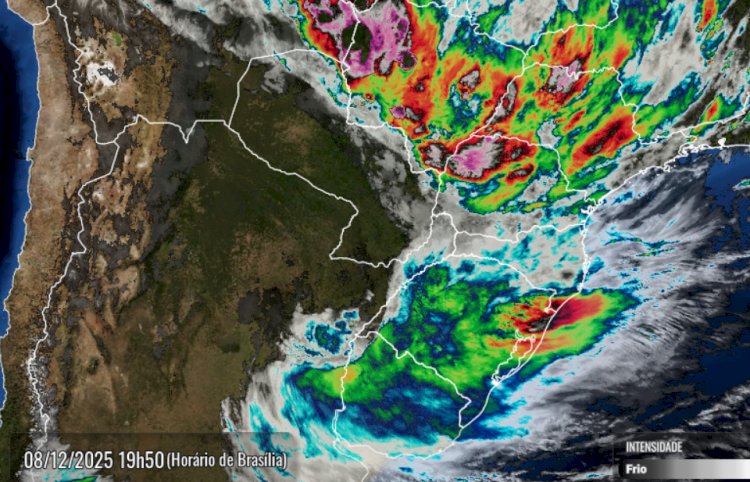 Previsão do Tempo: Segunda-feira com Tempestades na Microrregião de Marechal Cândido Rondon