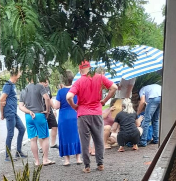 Acidente no interior de Nova Santa Rosa deixa motociclista