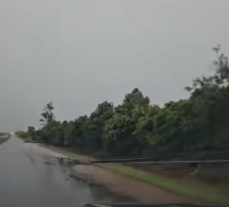 Tornado provoca pânico e causa estragos em Santa Rosa del Monday, no Paraguai